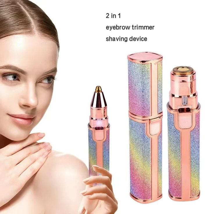 eyebrow trimmer 2 in 1 (use on different body part)
